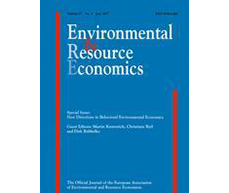 ZEW koordinierte Sonderausgabe zu verhaltensökonomischen Ansätzen in der Umweltökonomik in der Fachzeitschrift Environmental and Resource Economics erschienen.