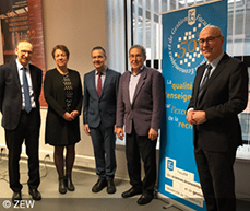 Universität Straßburg und ZEW verstärken Zusammenarbeit.