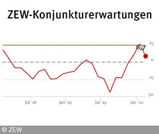 ZEW-Konjunkturerwartungen für Deutschland, Februar 2020
