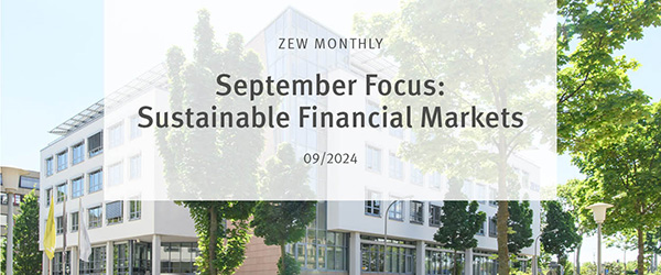 ZEW Monthly September 2024 with a Focus on Sustainable Financial Markets