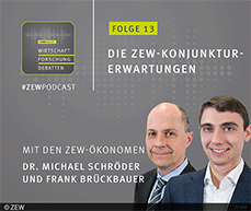 ZEW Economists Dr. Michael Schröder and Frank Brückbauer in the #ZEWPodcast