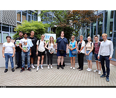 Schüler/innen des BBS Wirtschaftsgymnasiums Ludwigshafen besuchen das ZEW