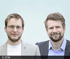 WirtschaftsWoche names ZEW economists Reif (on the left) and Gretschko as two of the most promising young economists in Germany.